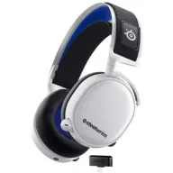 אוזניות גיימינג אלחוטיות SteelSeries Arctis +7P ל-PS5/PS4 - צבע לבן