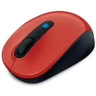 עכבר אלחוטי נייד Microsoft Sculpt צבע אדום
