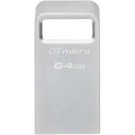 זכרון נייד Kingston DataTraveler Micro 64GB Ultra-Small Premium Metal Design USB 3.2