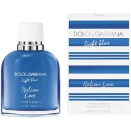 בושם לגבר 100 מ''ל Dolce & Gabbana Light Blue Italian Love או דה טואלט‏ E.D.T