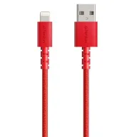 כבל סנכרון וטעינה קלוע Anker PowerLine Select+ USB-A To Lightning  באורך 0.9 מטר - צבע אדום