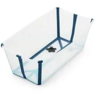 אמבטיה מתקפלת Stokke Flexi - צבע לבן/כחול