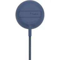 משטח טעינה מגנטי אלחוטי נייד עם  Belkin Boost Charge 15W Magsafe - צבע כחול