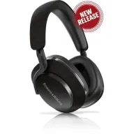 אוזניות Bluetooth אלחוטיות עם ביטול רעשים Bowers & Wilkins Px7 S2 Over-Ear - צבע שחור