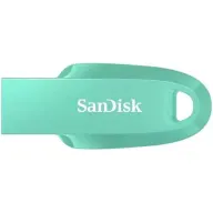 זיכרון נייד SanDisk Ultra Curve USB 3.2 - דגם SDCZ550-032G-G46G - נפח 32GB - צבע ירוק