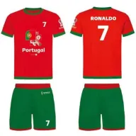 סט חליפת מונדיאל לילדים FIFA 2022 World Cup מידה 16 - דגם פורטוגל 