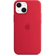 מציאון ועודפים - כיסוי סיליקון מקורי ל- Apple iPhone 13 Mini עם חיבור MagSafe - צבע Product RED 