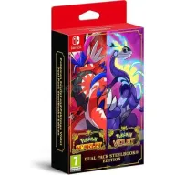 משחק מהדורה כפולה באריזת מתכת מוזהבת Pokemon Scarlet & Violet ל- Nintendo Switch- מכירה מוקדמת אספקה החל מתאריך 18.11