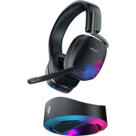 אוזניות גיימינג אלחוטיות Roccat Syn Max Air 3D Audio - צבע שחור