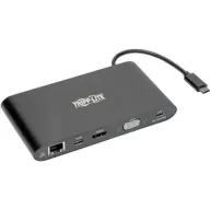 תחנת עגינה Tripp Lite USB-C Dock Dual Display U442-DOCK1-B - צבע שחור