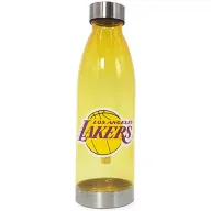בקבוק שתיה חצי שקוף 650 מ''ל מבית NBA - לוס אנג'לס לייקרס