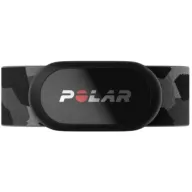רצועת חזה Polar H10 למדידת דופק כולל תמיכה ב- +ANT ו- Bluetooth - מידה M-XXL - צבע אפור הסוואה
