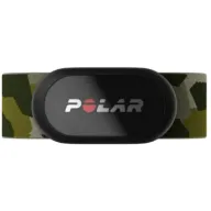 רצועת חזה Polar H10 למדידת דופק כולל תמיכה ב- +ANT ו- Bluetooth - מידה M-XXL - צבע אפור הסוואה