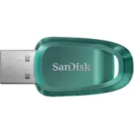 זיכרון נייד SanDisk Ultra Eco USB 3.2 - דגם SDCZ96-064G-G46 - נפח 64GB - צבע ירוק