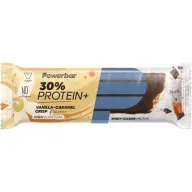 מארז 15 חטיפי חלבון בטעם קרמל וניל קריספי %PowerBar PROTEIN PLUS 30 