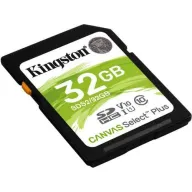 מציאון ועודפים - כרטיס זיכרון Kingston SDHC Canvas Select Plus UHS-I SDS2/32GB - נפח 32GB