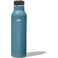 בקבוק שתייה תרמי עם פיה צרה 590 מ”ל מבית OXO - צבע כחול