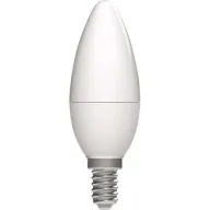 מציאון ועודפים - נורת LED נר בציפוי חלבי NISKO 5W E14 A37 - אור חם גוון אור 2700K