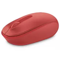 עכבר אלחוטי Microsoft Wireless Mobile Mouse 1850 - דגם U7Z-00033 (אריזת Retail) - צבע אדום