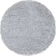 שטיח שאגי קטיפה פארמה 02 אפור עגול 160*160 ס"מ - L