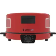אופה פיתות ופיצות Benaton BT-6020 - צבע אדום