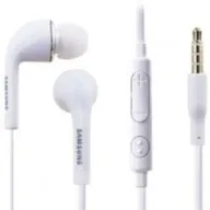 אוזניות In-ear מקוריות של סמסונג מבית Sygnet עם בקר שליטה ומיקרופון למכשירי גלקסי בצבע לבן