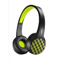 אוזניות בלוטות Rapoo Stereo Multi-Style S100 - צבע שחור/צהוב