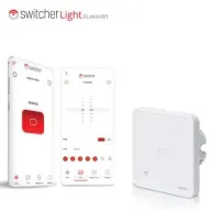 מתג חכם לתאורה אחת Switcher Light SLmi01 - מתאים לקופסה עגולה 55 מ''מ