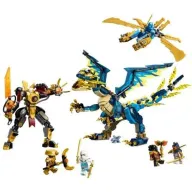 דרקון האלמנטים נגד רובוט הקיסרית LEGO Ninjago Elemental Dragon vs The Empress Mech 71796