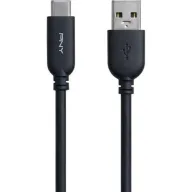 כבל סנכרון וטעינה PNY USB-A to USB-C 2.0 - אורך 1 מטר - צבע שחור
