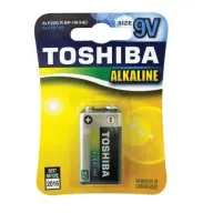 מציאון ועודפים - סוללת 9V לא נטענת דגם Alkaline של חברת Toshiba