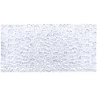 שטיחון אמבט PVC למניעת החלקה דגם חלוקי נחל קטנים מבית Aquila - צבע שקוף, מידה 70x35 ס״מ