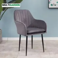 כיסא בעיצוב יוקרתי דגם אור Multi Garden - צבע אפור כהה