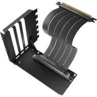 כבל Antec CABLE RISER With Bracket 200mm PCIE 4.0 - צבע שחור