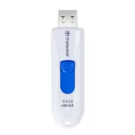 זיכרון נייד Transcend JetFlash 790W USB 3.0 - דגם TS64GJF790W - נפח 64GB - צבע לבן