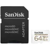 מציאון ועודפים - כרטיס זיכרון SanDisk Max Endurance Micro SDXC - דגם SDSQQVR-064G-GN6IA - נפח 64GB