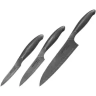 סט 3 סכינים: חיתוך/עזר/שף SAR-0220 מסדרת Samura ARTEFACT