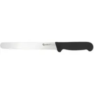 סכין קונדיטור ישרה משוננת 24 ס''מ Ambrogio Sanelli Supra - צבע שחור