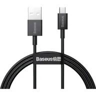 כבל סנכרון וטעינה מהירה 1 מטר דגם Superior מחיבור- USB-A לחיבור- Micro-USB מבית Baseus - צבע שחור
