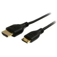 מציאון ועודפים - כבל מחיבור HDMI לחיבור Mini HDMI באורך 3 מטרים Gold Touch
