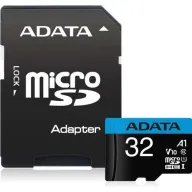 כרטיס זיכרון עם מתאם Premier Micro SDHC UHS-I בנפח של 32GB מבית Adata