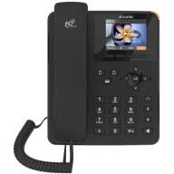 טלפון משרדי VOIP עם תצוגה צבעונית דגם SP2502 מבית Alcatel - צבע שחור כסוף