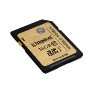 כרטיס זכרון Kingston Secure-Digital SDHC UHS-I SDA10/16GB - נפח 16GB