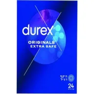 Durex - קונדומים Extra Safel - סך הכל 24 יחידות