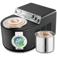 מכשיר להכנת גלידה נפח 1.5 ליטר דגם Exclusive i-Green מבית Nemox - שחור