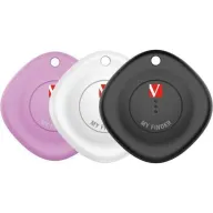 מארז תגי איתור Bluetooth MYF-03 My Finder מבית Verbatim - צבע שחור/לבן/סגול בהיר