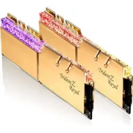 מציאון ועודפים - זיכרון למחשב G.Skill Trident Z Royal RGB Gold 2x32GB DDR4 3600Mhz CL16 Kit