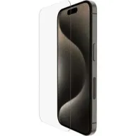 מציאון ועודפים - מגן זכוכית אנטי-בקטריאלי ScreenForce ל-iPhone 15 Pro מבית Belkin