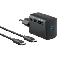 מטען קיר USB Type-C 30W דגם 312 מבית Anker - צבע שחור
