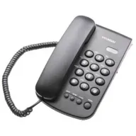 טלפון DECT חוטי Hyundai HDT-2400B - צבע שחור